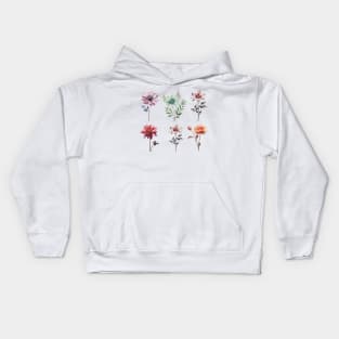 Beautiful Flower Design Kids Hoodie